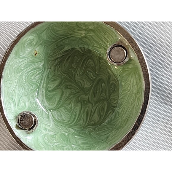 Fitz & Floyd 2006 Guild Holiday Snowman Trinket Box Jeweled Magnetic Closure - Picture 16 of 16